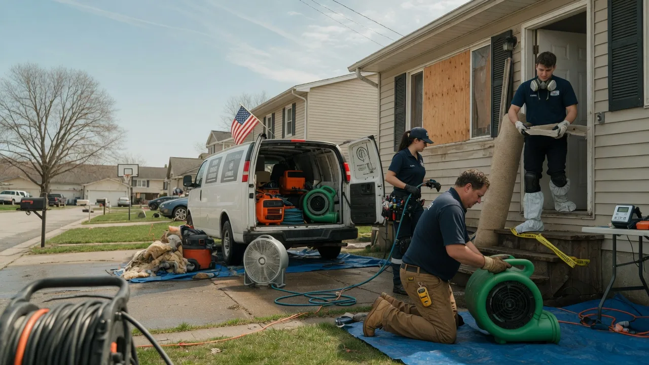 Water Damage Restoration in Bentleyville, PA near me